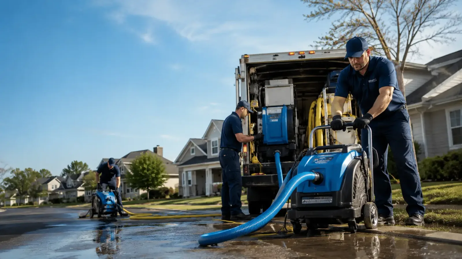 Flood Damage Cleanup in Caspian, MI
